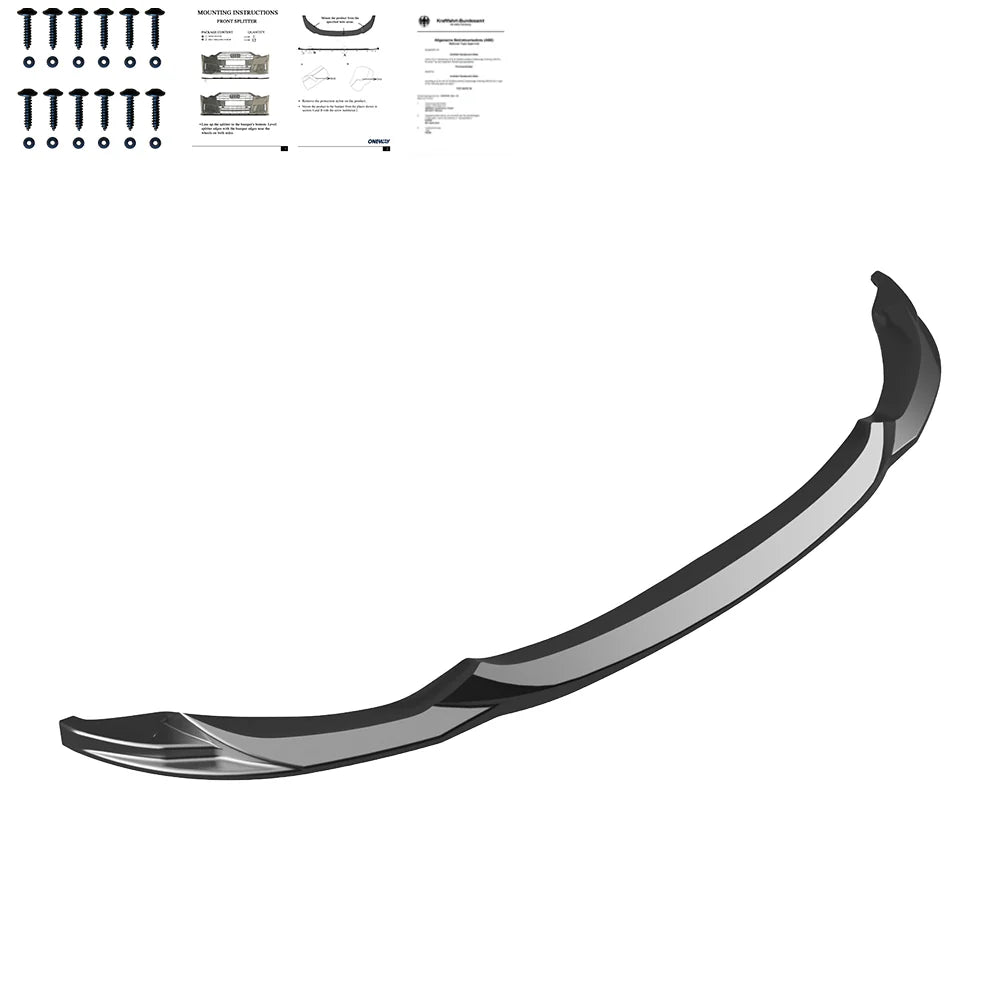 ❄️SPLITTER ANTERIORE ADATTO PER BMW M4 F82 2014-2021❄️