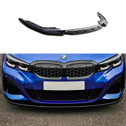Splitter Anteriore Nero Lucido BMW Serie 3 G20-G21 M-Pack 2018-2022