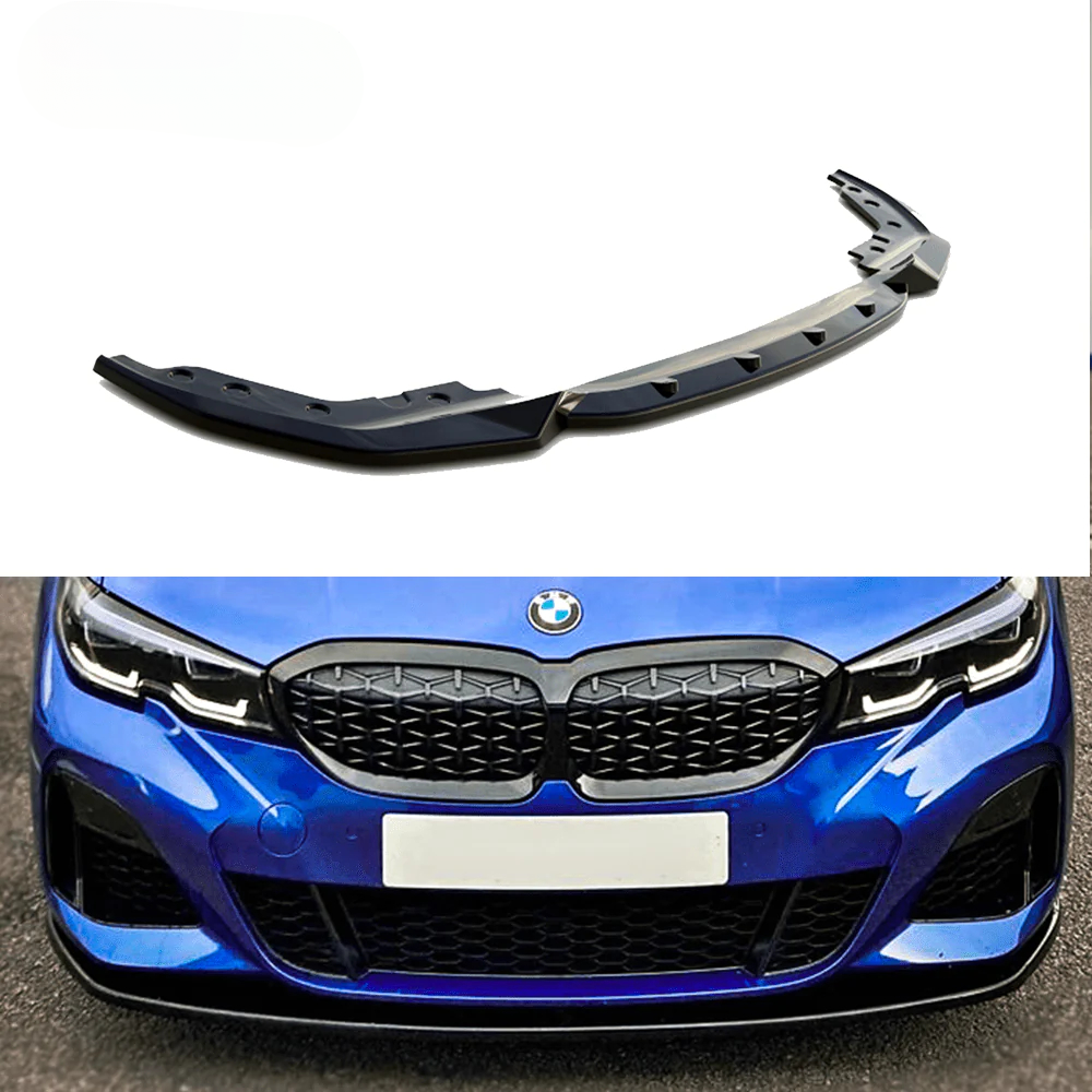Splitter Anteriore Nero Lucido BMW Serie 3 G20-G21 M-Pack 2018-2022