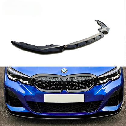 Splitter Anteriore Nero Lucido BMW Serie 3 G20-G21 M-Pack 2018-2022