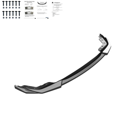 💕ART. 0562 SPLITTER BMW SERIE 3 G20 G21 MSPORT 2018-2022 NERO LUCIDO💕