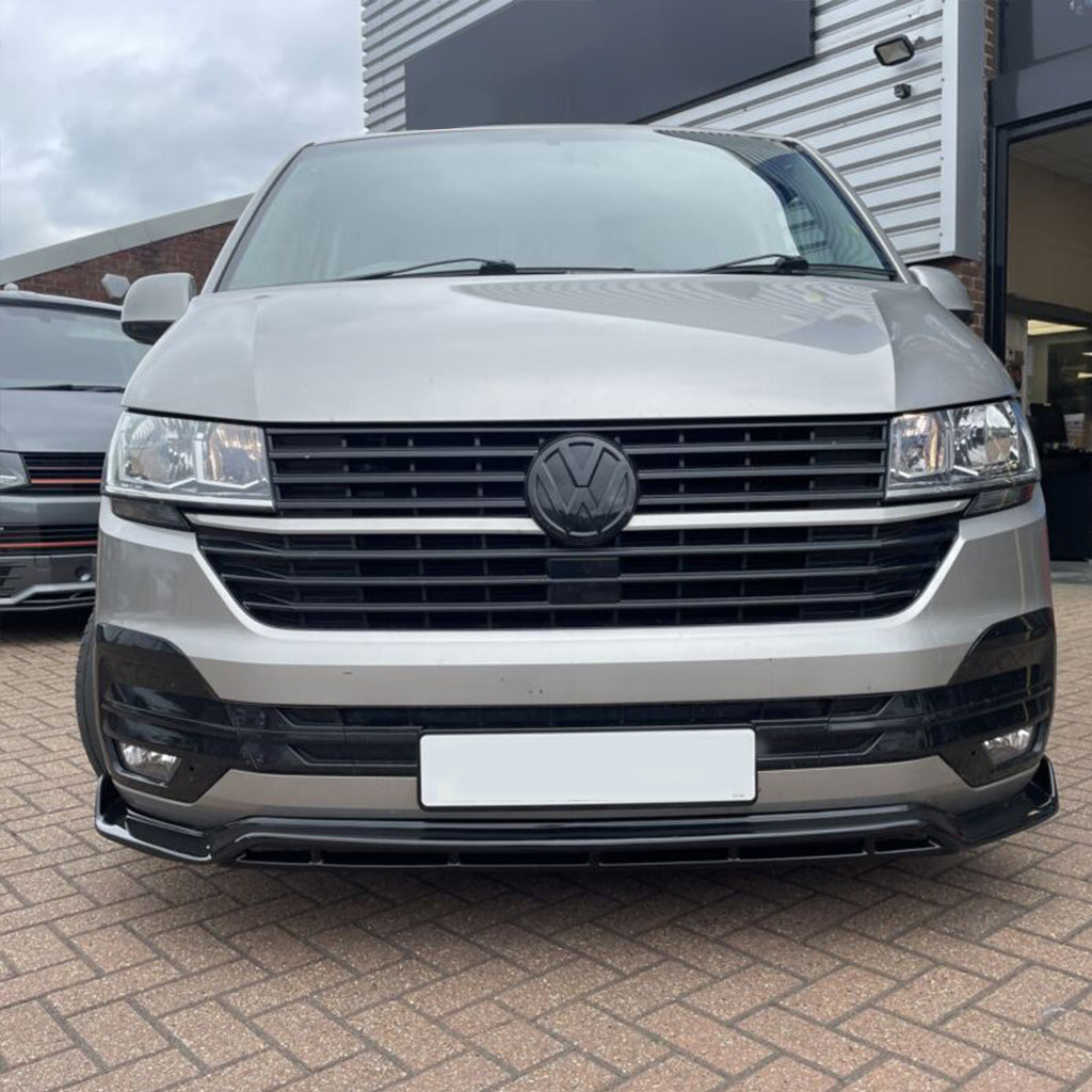 Splitter Anteriore VOLKSWAGEN Transporter T6.1 2019-2021 Versione 3 Con ABE TÜV