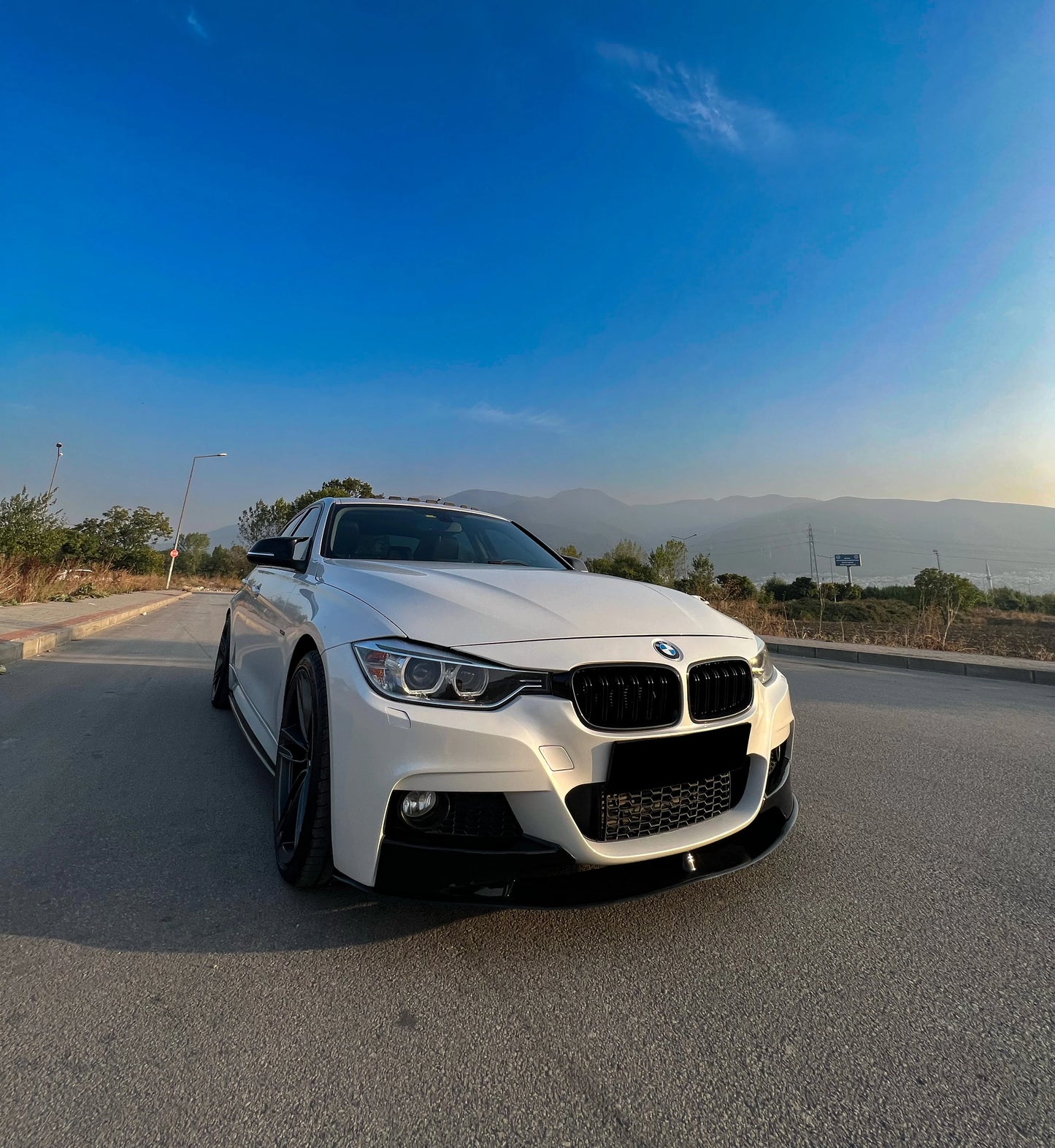 SPLITTER adatto per BMW 3 Series F30 2012-2019 M-