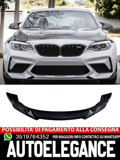 Splitter frontale adatto per BMW M2 Series Competition F87 2018-2020