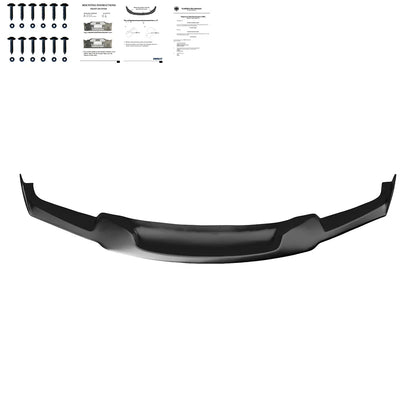 💕ART. 0670 SPLITTER BMW SERIE 3 F30 F31 Mtech LOOK MAD NERO LUCIDO💕