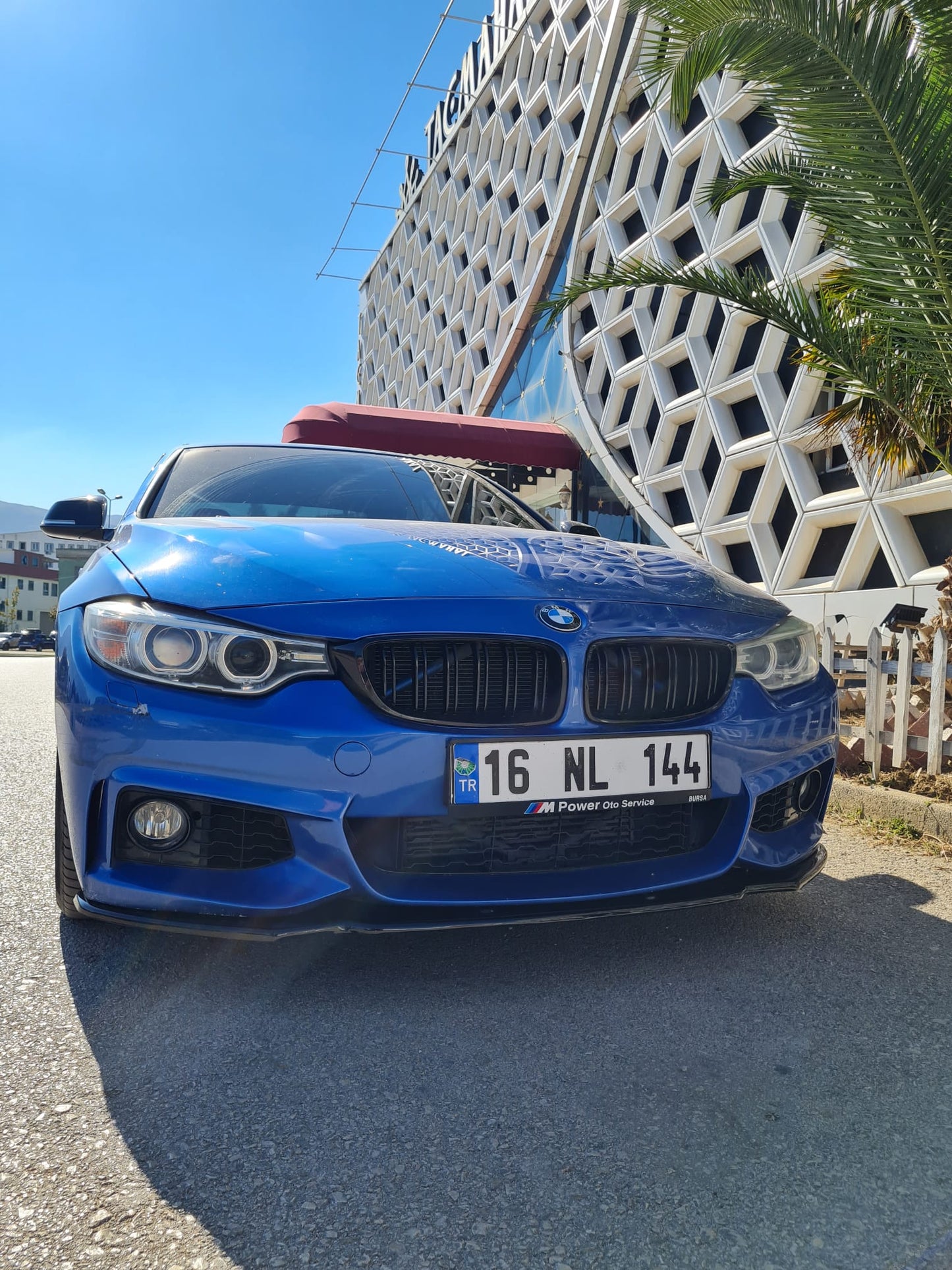Splitter Anteriore BMW Serie 4 F32 F33 F36 M-Pack 2013-2019 V. 2 Con ABE TÜV
