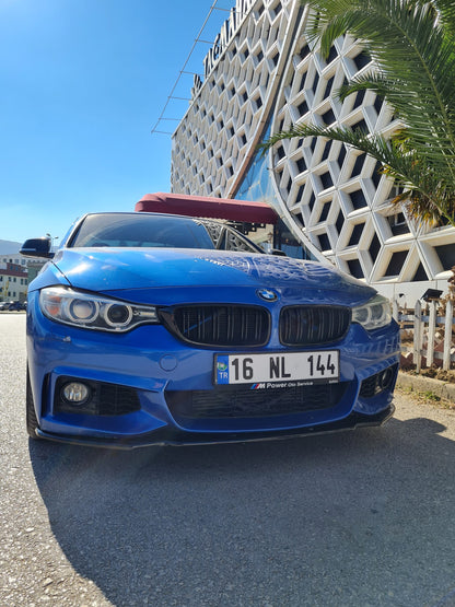 Splitter Anteriore BMW Serie 4 F32 F33 F36 M-Pack 2013-2019 V. 2 Con ABE TÜV
