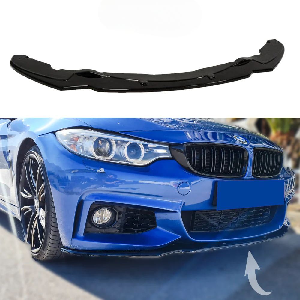 Front Splitter Version 2 suitable for BMW 4 Series F32 F33 F36 M-Pack 13-19 