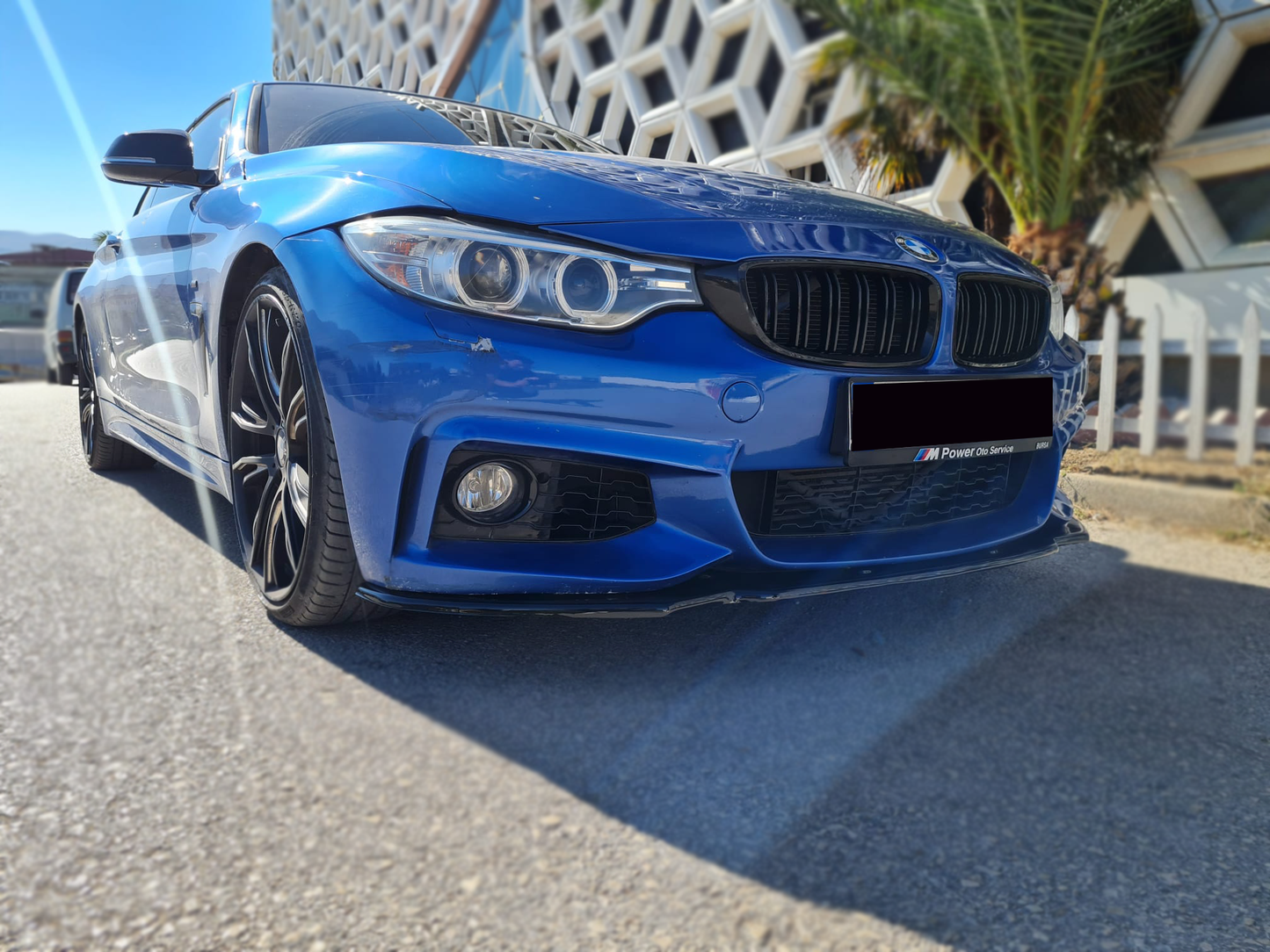 Splitter Anteriore BMW Serie 4 F32 F33 F36 M-Pack 2013-2019 V. 2 Con ABE TÜV