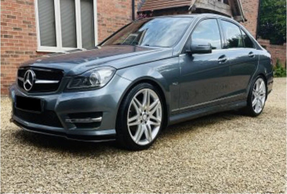 Splitter anteriore adatto per MERCEDES Classe C W204 AMG-Line Facelift 2011-2014