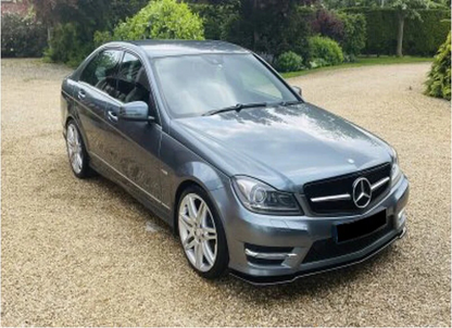 Splitter anteriore adatto per MERCEDES Classe C W204 AMG-Line Facelift 2011-2014