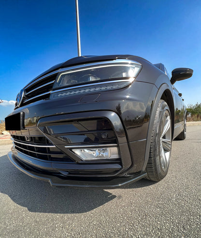 Splitter anteriore adatto per Volkswagen Tiguan MK2 R-Line 2015-2020 (PROMO)