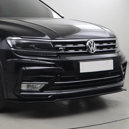 Splitter anteriore adatto per Volkswagen Tiguan MK2 R-Line 2015-2020 (PROMO)