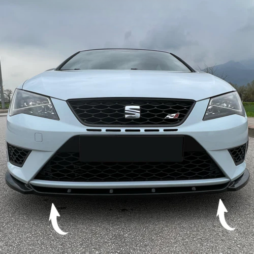 Splitter anteriore adatto per SEAT Leon FR MK3 2012-2016