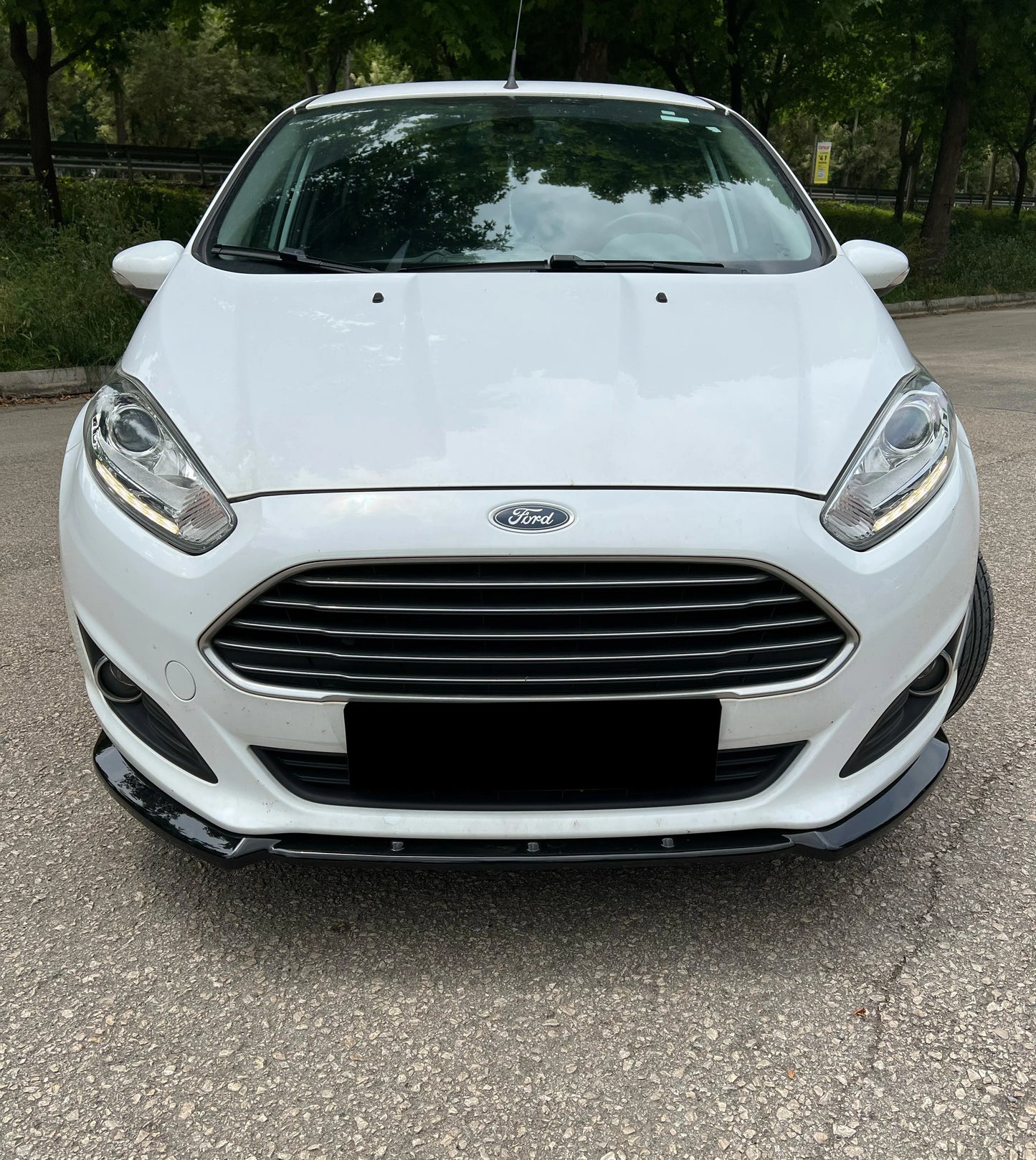 Front Splitter Suitable for FORD Fiesta MK7 Facelift 2012-2017 