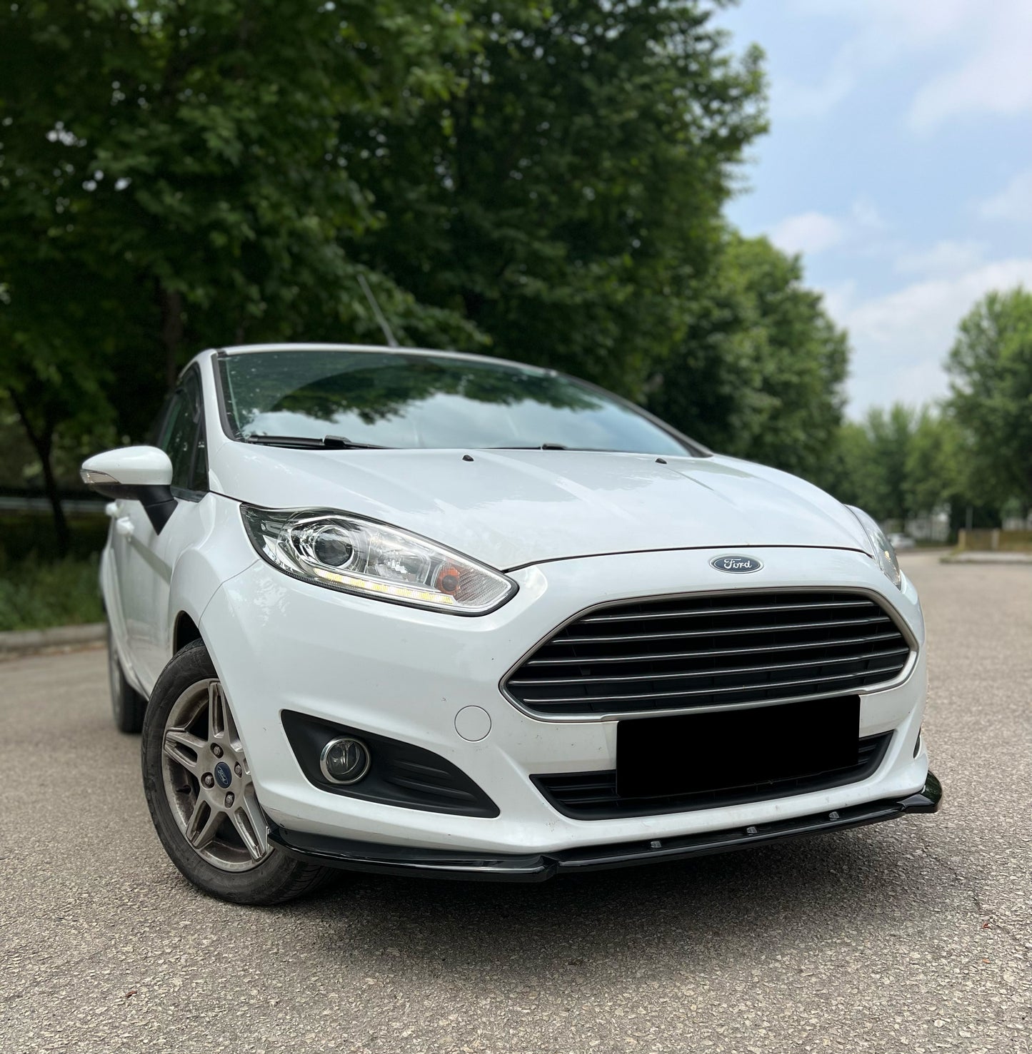 Splitter Anteriore FORD Fiesta MK7 Facelift 2012-2017 Con ABE TÜV