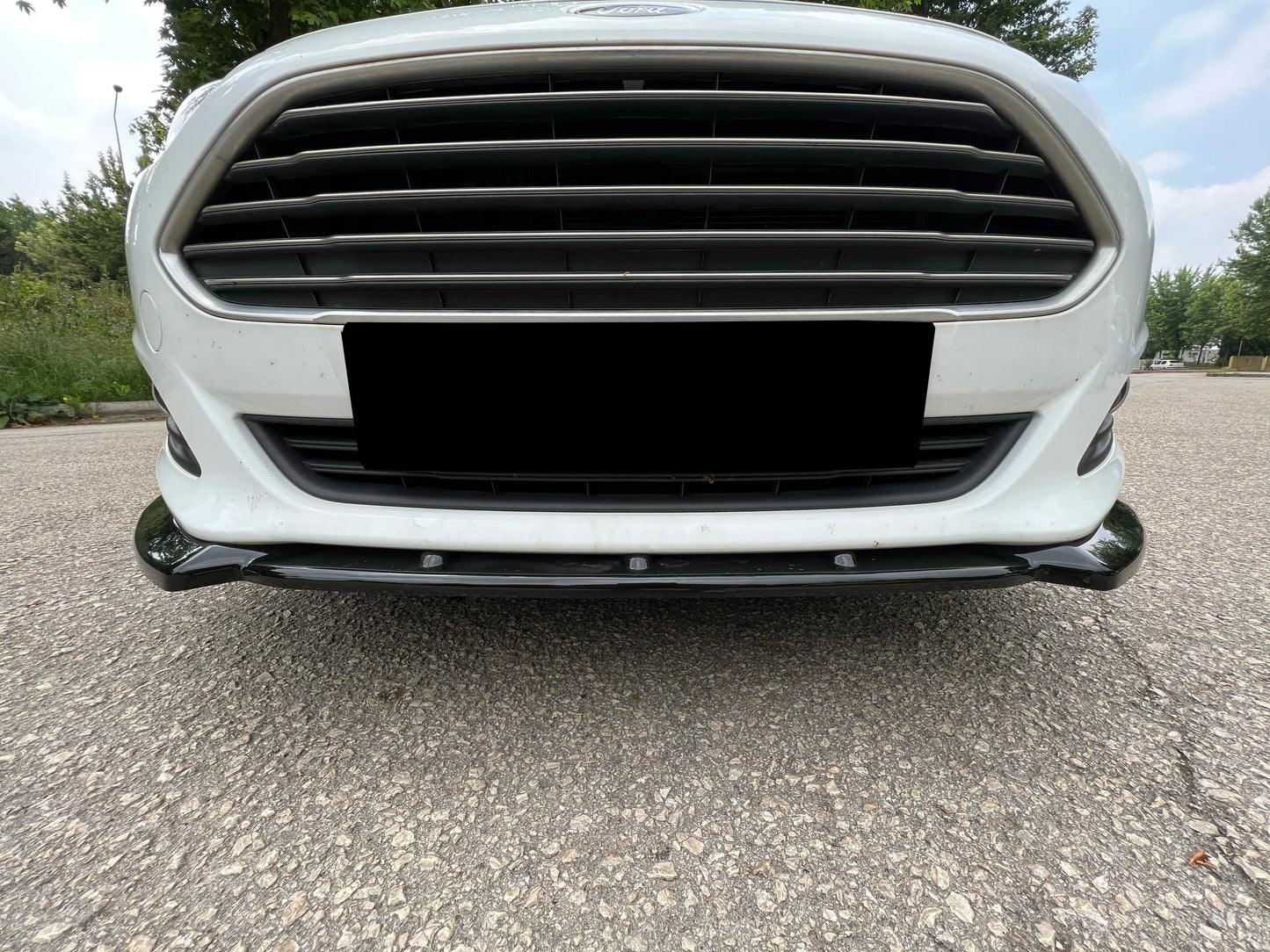 Front Splitter Suitable for FORD Fiesta MK7 Facelift 2012-2017 