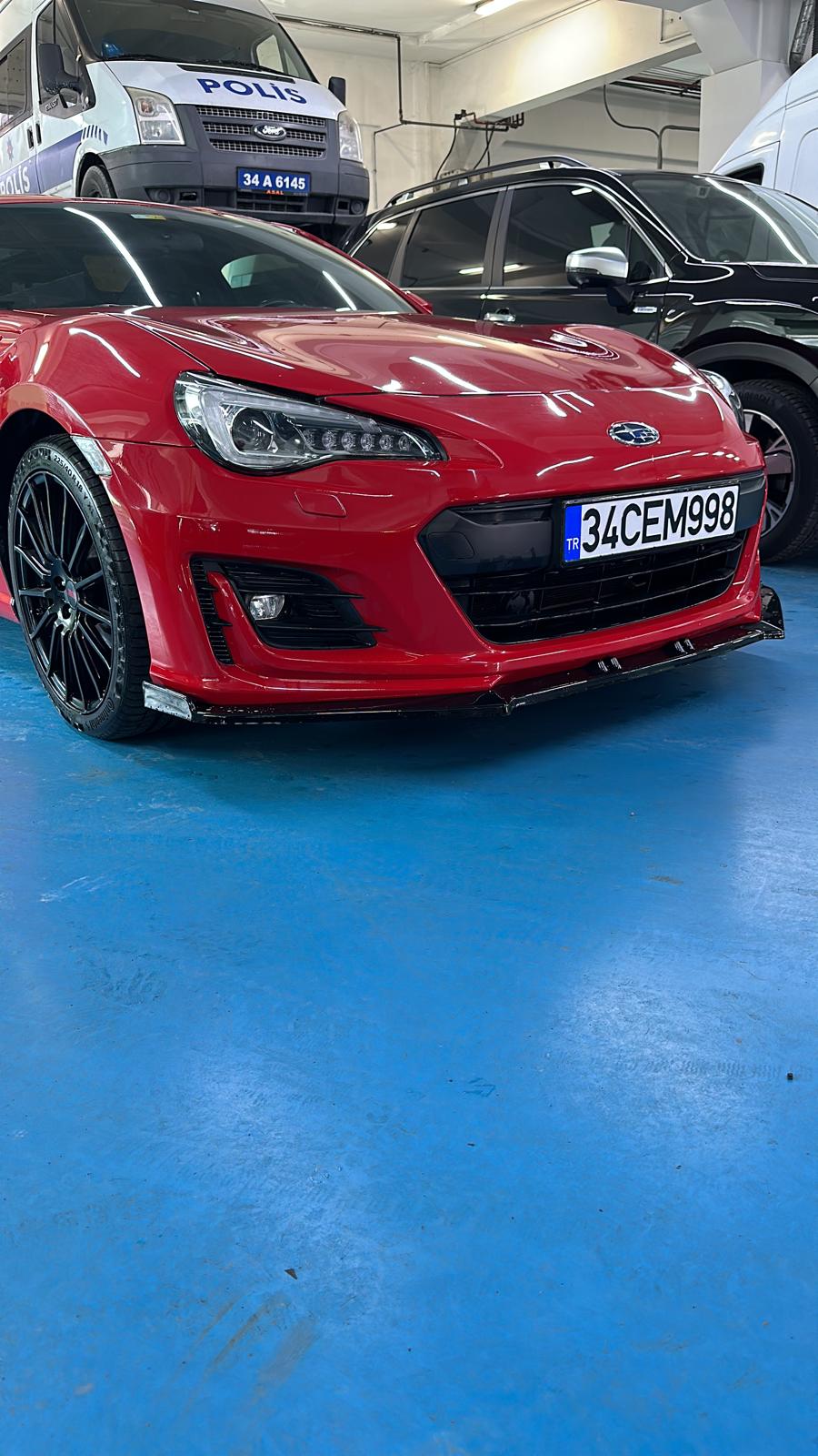 Front Splitter SUBARU Brz Mk1 2012-2017 With TÜV ABE 