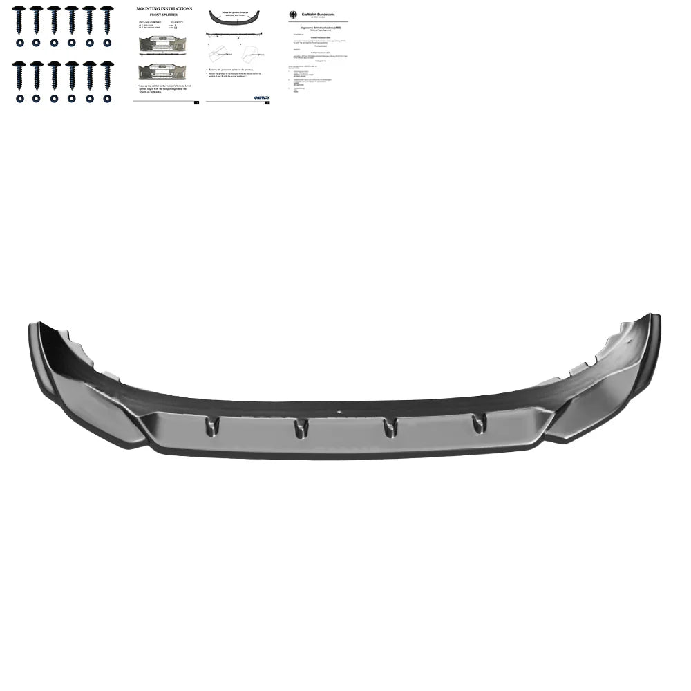 💕ART.1341 SPLITTER CUPRA ATECA MK1 2018-2024 NERO LUCIDO💕