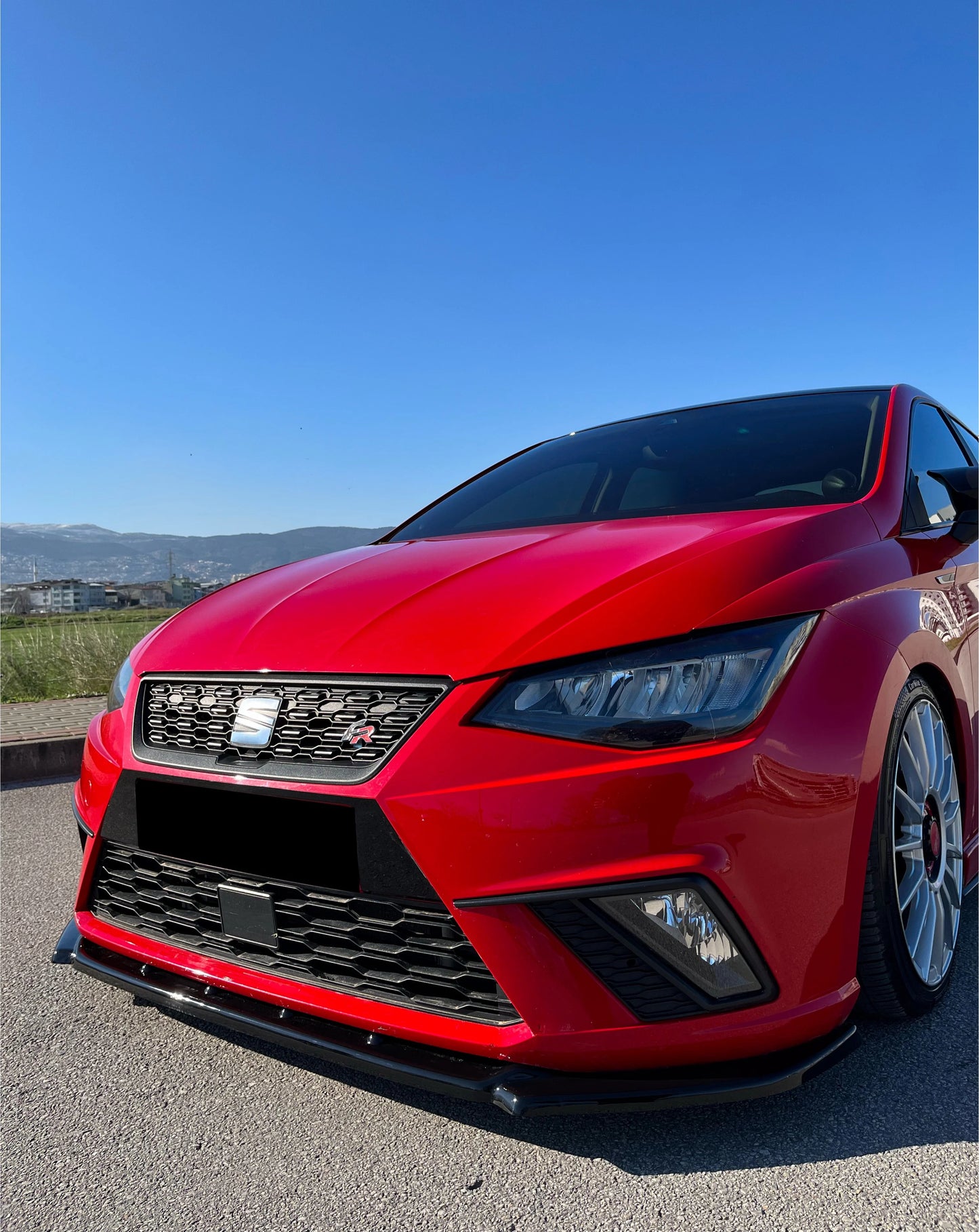 Front Splitter suitable for SEAT Ibiza Mk5 2017-2021 