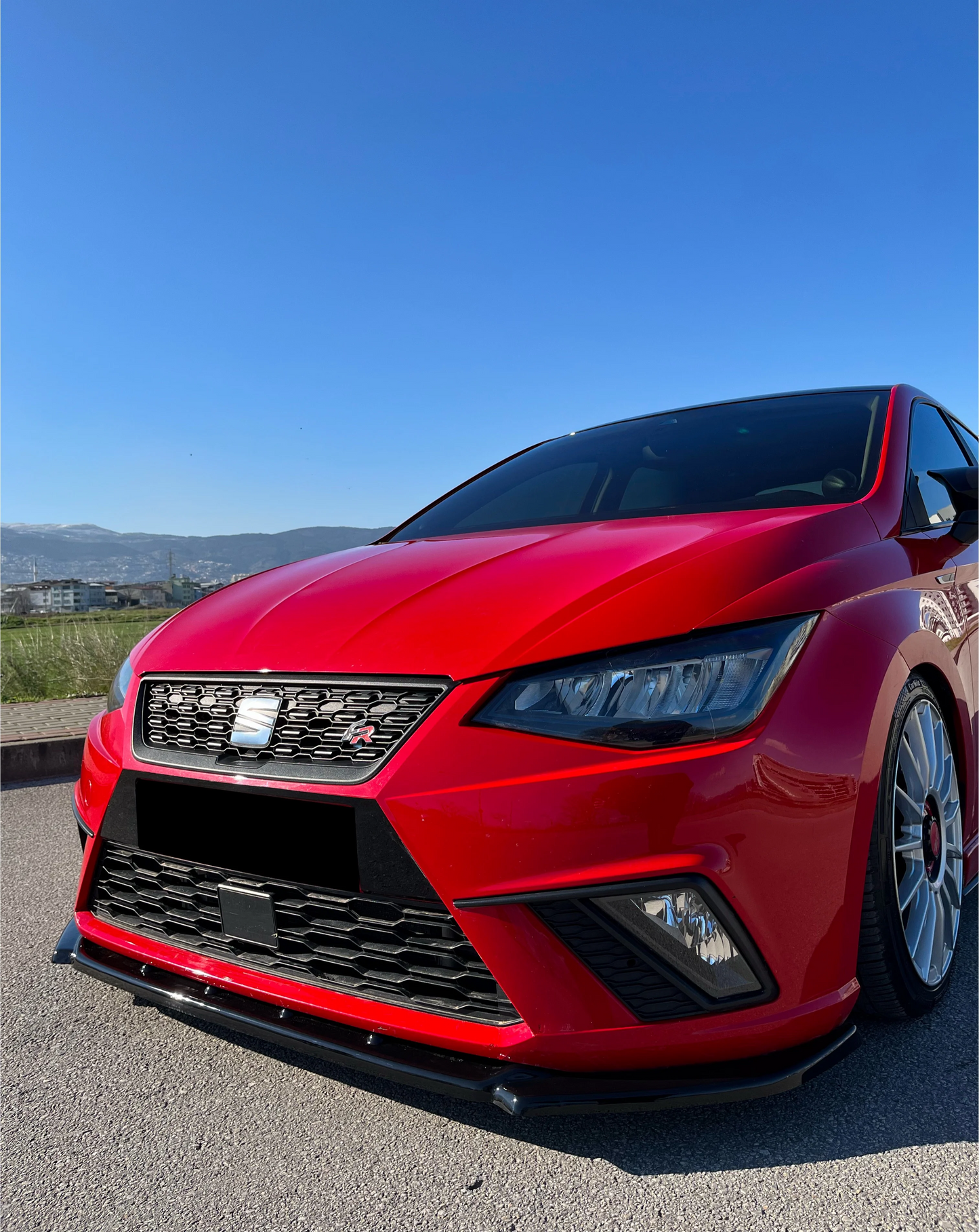 Splitter frontale adatto per SEAT Ibiza Mk5 2017-2021