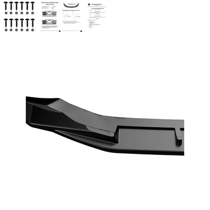 🔥FRONT SPLITTER COMPATIBLE WITH AUDI A3 S-LINE / S3 8Y (SEDAN / SPORTBACK)🔥