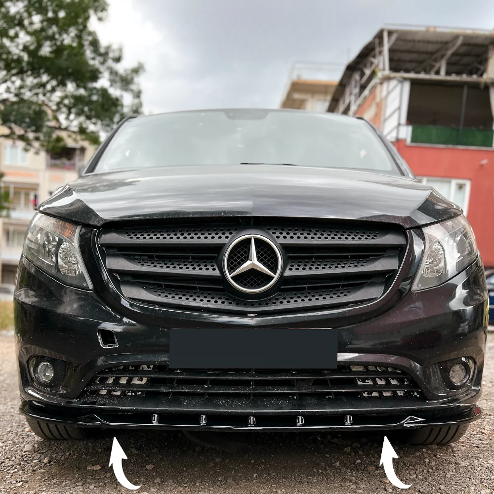 Splitter anteriore adatto per MERCEDES Vito W447 Facelift 2020+