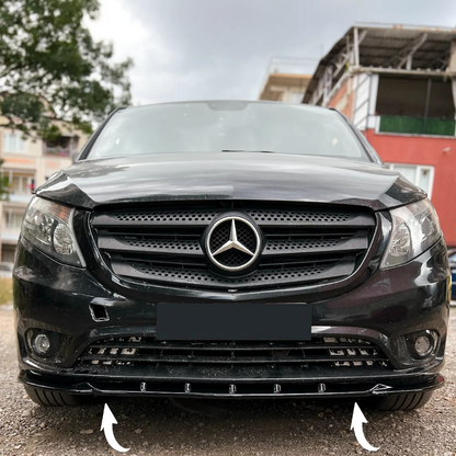 Splitter anteriore adatto per MERCEDES Vito W447 Facelift 2020+