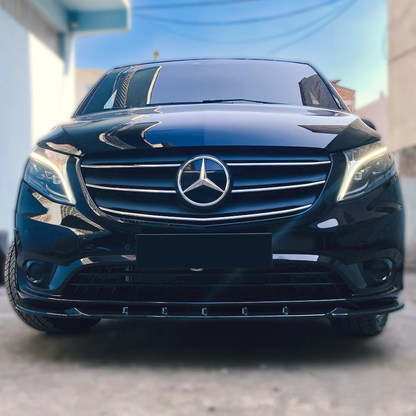 Splitter anteriore adatto per MERCEDES Vito W447 Facelift 2020+