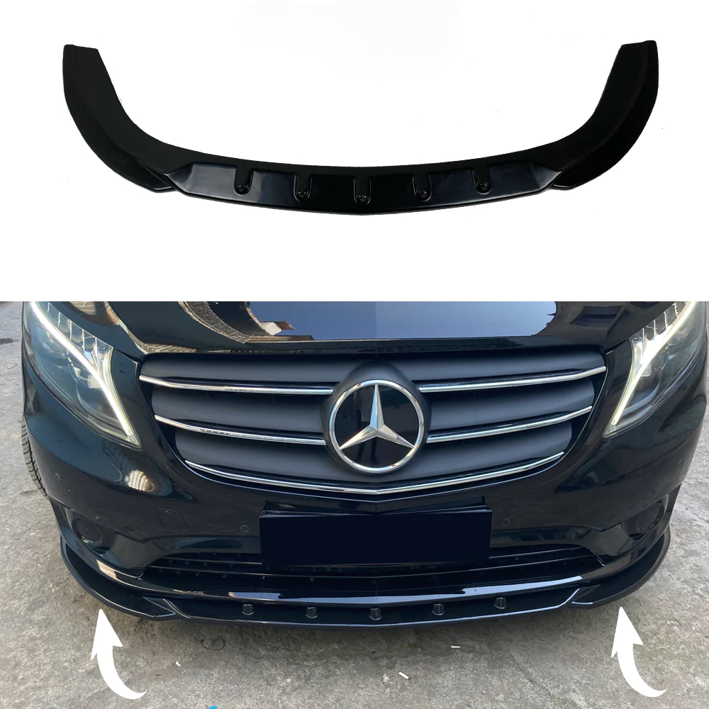 Splitter anteriore adatto per MERCEDES Vito W447 Facelift 2020+