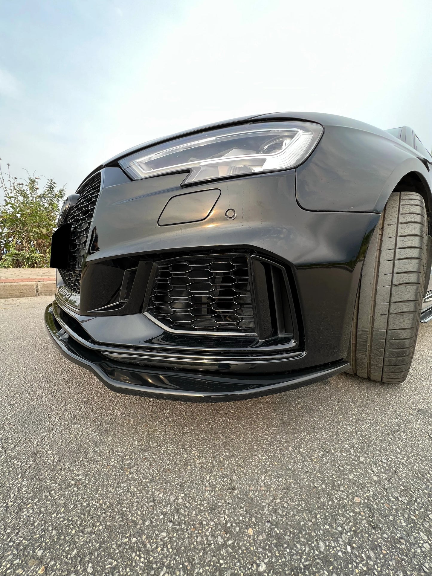 Splitter Version 3 adatto per AUDI RS3 8V Facelift Sportback 2017-2019