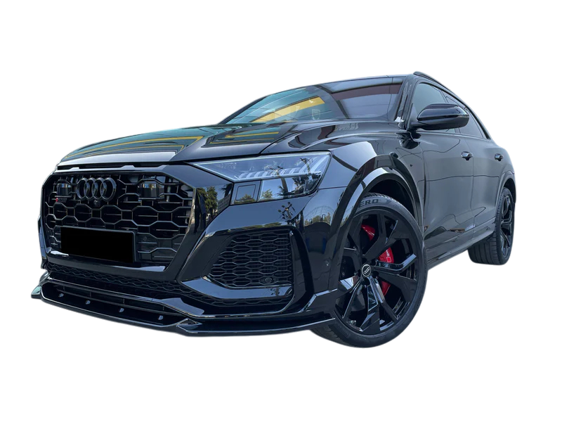 💫ART.4397 Splitter (Nero Lucido)adatto per Audi Q8 2018-2023 Look RSQ8💫