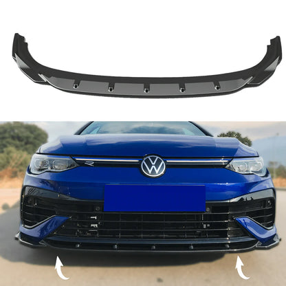 Splitter Anteriore VW VOLKSWAGEN Golf MK 8 R 2020+ Con ABE TÜV