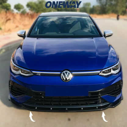 Splitter Anteriore VW VOLKSWAGEN Golf MK 8 R 2020+ Con ABE TÜV