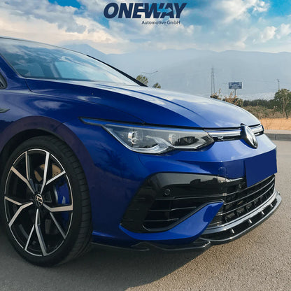 Splitter Anteriore VW VOLKSWAGEN Golf MK 8 R 2020+ Con ABE TÜV
