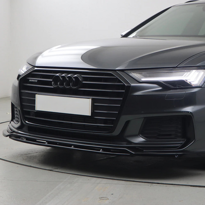 Front Splitter suitable for Audi S6 C8 (Sedan-Avant) 2019+ 