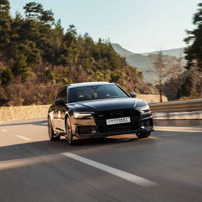 ✨SPLITTER ANTERIORE ADATTO PER AUDI A6 S-Line S6 C8 2019+ con ABE TÜV✨