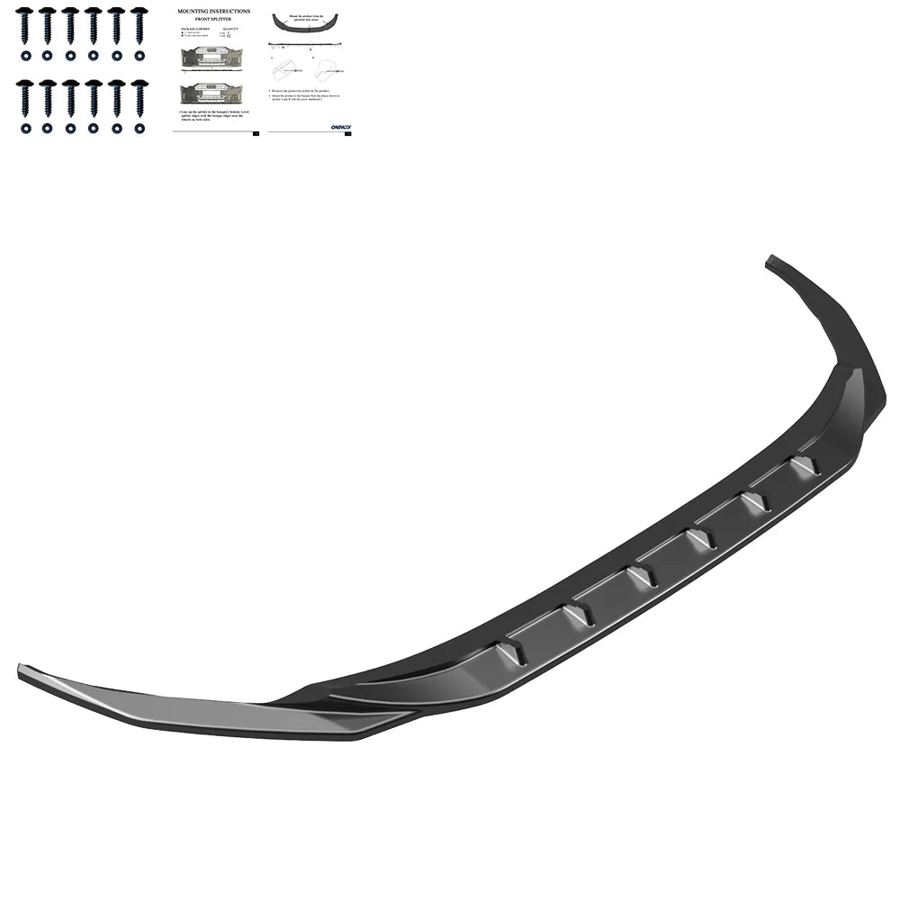 💎Splitter anteriore Adatto Per AUDI A3 8Y Berlina/Sportback 20-24💎