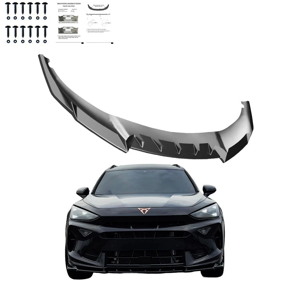 💥FRONT SPLITTER ADATTO PER CUPRA FORMENTOR MK1 FACELIFT 2024+💥