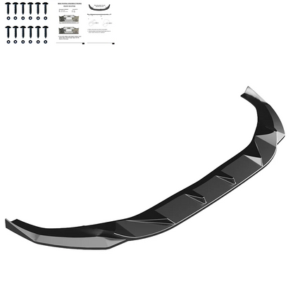 💫ART.9588 Splitter Anteriore per AUDI A4 S-Line/S4 B9 Facelift 2019-2024💫