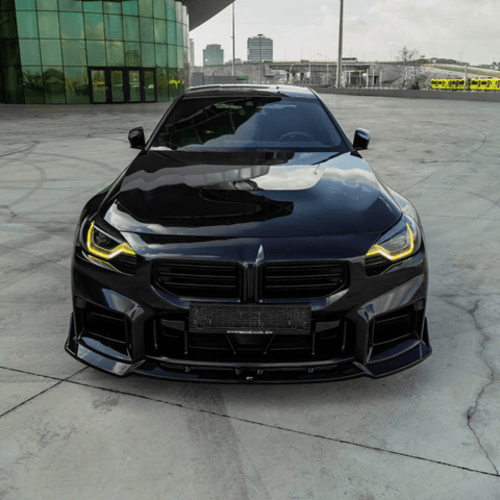 💕Splitter SERIE 2 M2 G87 2023+ NERO LUCIDO💕