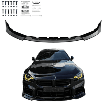 💕Splitter SERIE 2 M2 G87 2023+ NERO LUCIDO💕