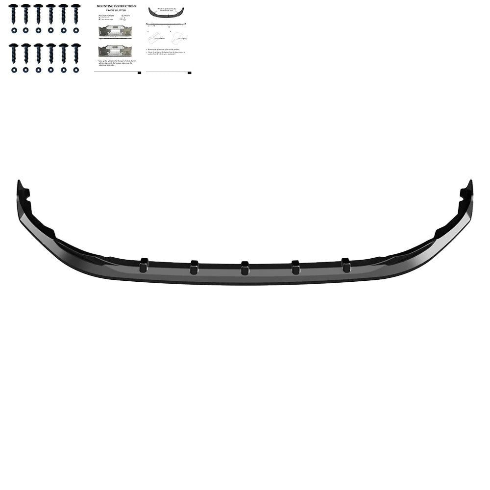 🔥FRONT SPLITTER COMPATIBILE CON VW TRANSPORTER T7 2024+ V5🔥