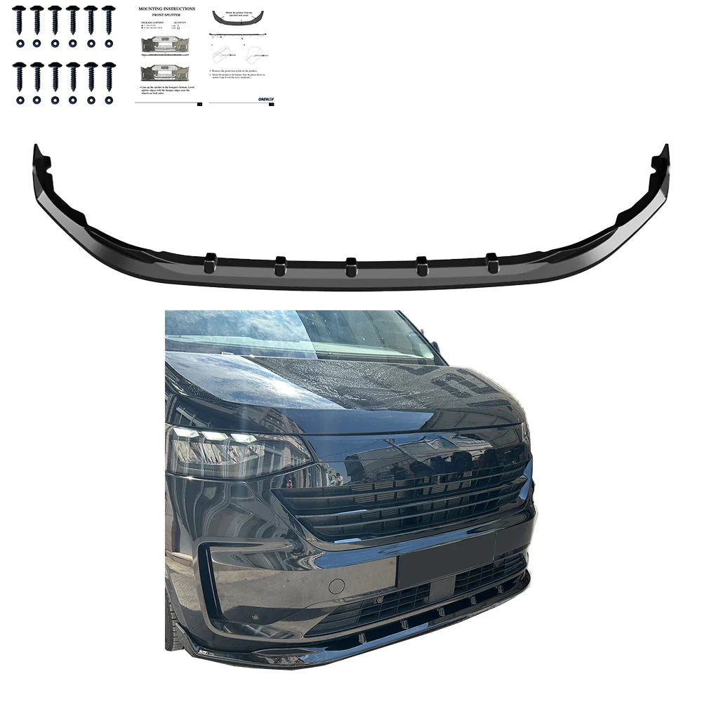 💫ART.2980 Splitter VW VOLKSWAGEN Transporter T7 2024+ v5💫