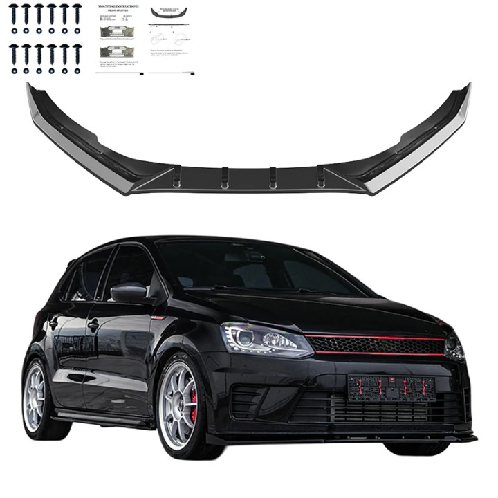 💫ART.7748 Splitter Anteriore per VW Polo GTI Mk5 2009-2014💫