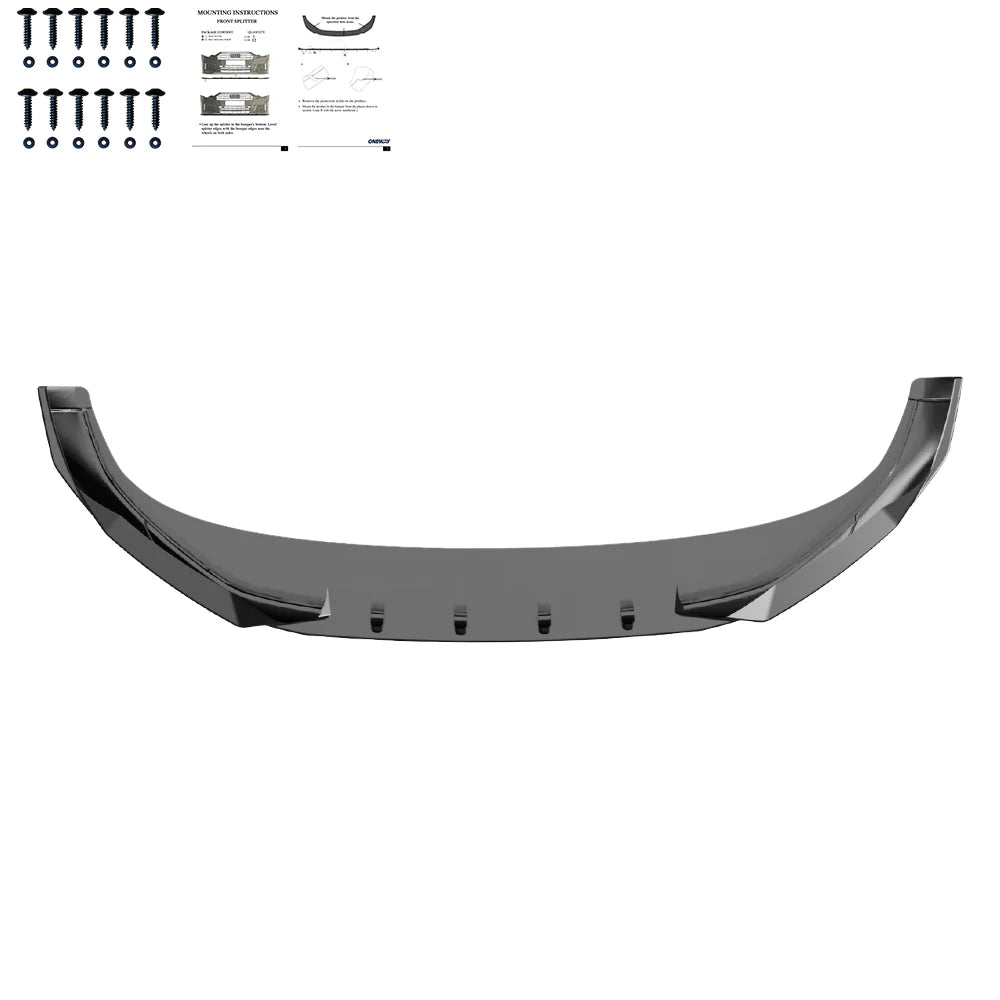 💫ART.2913 Splitter adatto per VW VOLKSWAGEN Tiguan R-Line Mk3 2024+💫