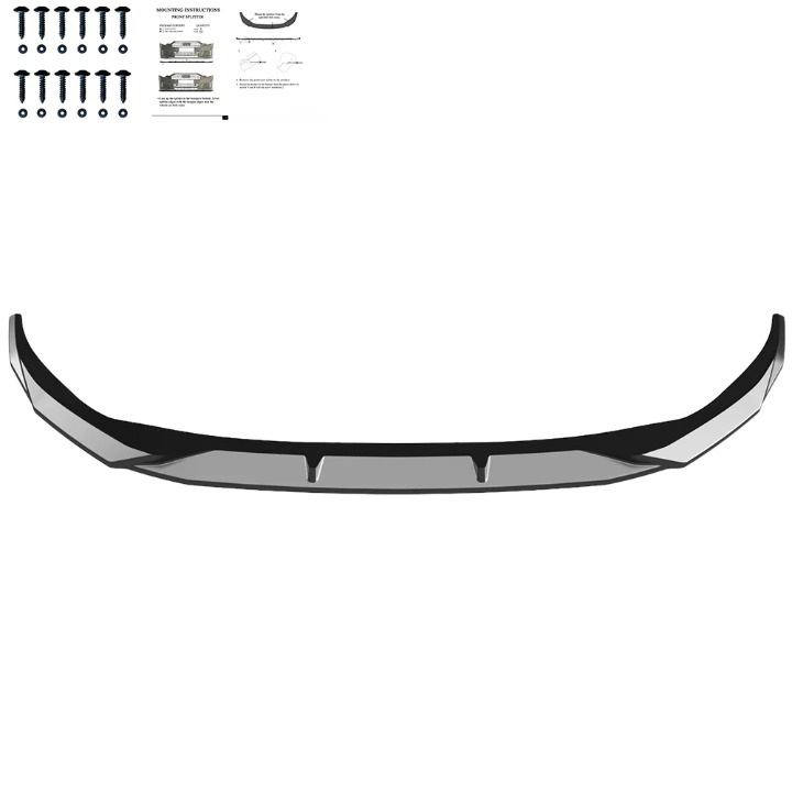 💫ART.7549 Splitter Anteriore per AUDI A3 S-Line/S3 8Y Facelift Sportback 2025+💫