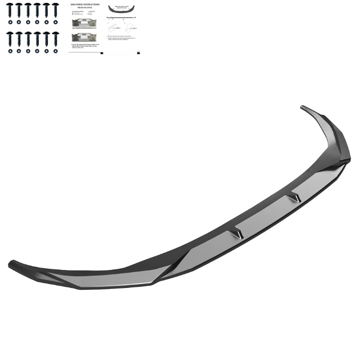 💫ART.7549 Splitter Anteriore per AUDI A3 S-Line/S3 8Y Facelift Sportback 2025+💫