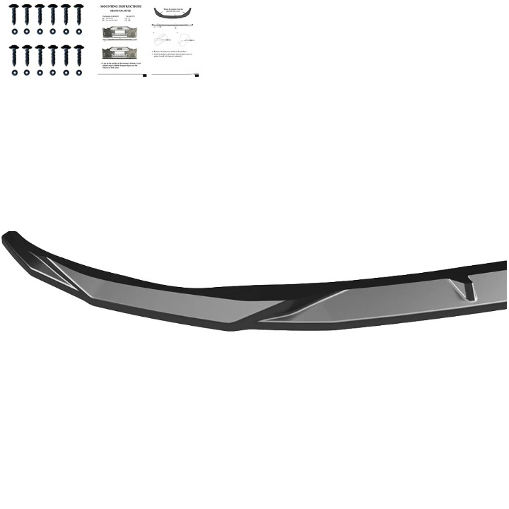 💫ART.7549 Splitter Anteriore per AUDI A3 S-Line/S3 8Y Facelift Sportback 2025+💫