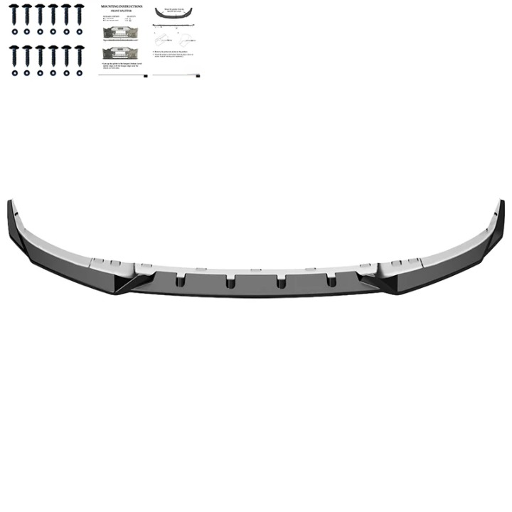 💫ART.9435 Splitter Anteriore adatto per BMW 3 Series G20 Sport Line 2018-2022💫